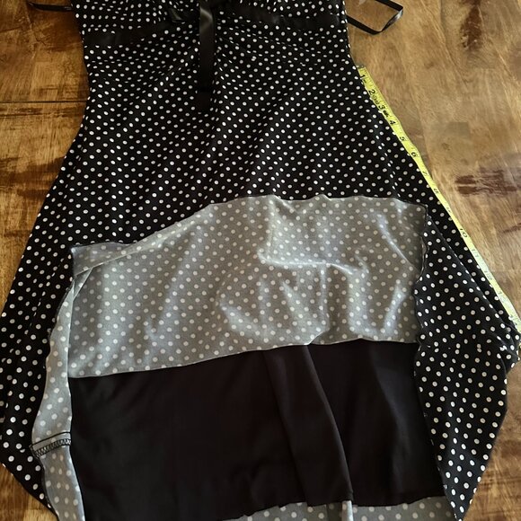 Love Tease Halter Style Polka Dot Women's Dress - Picture 9 of 12